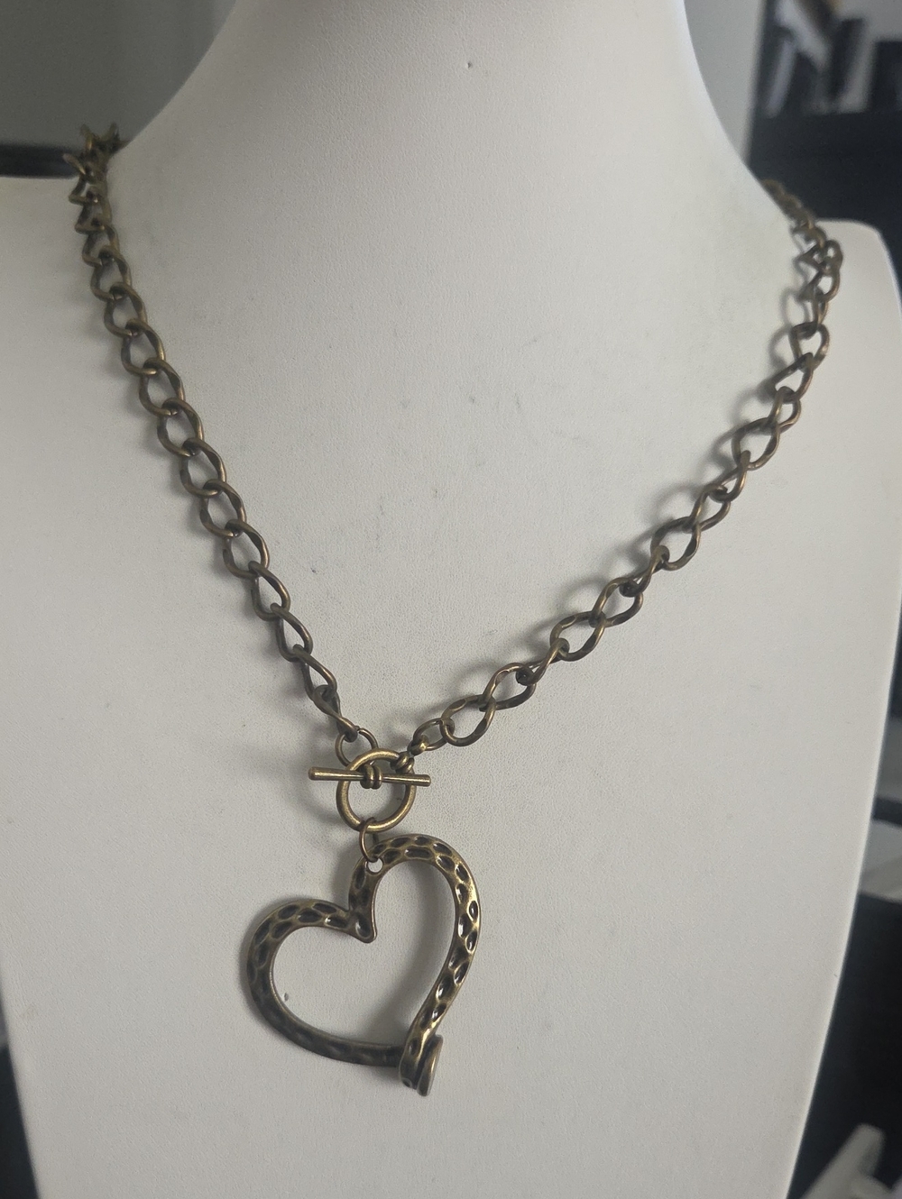 Paparazzi Brass Heart Necklace NWT